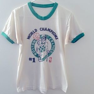 Vintage Celtics World Champs T-shirt